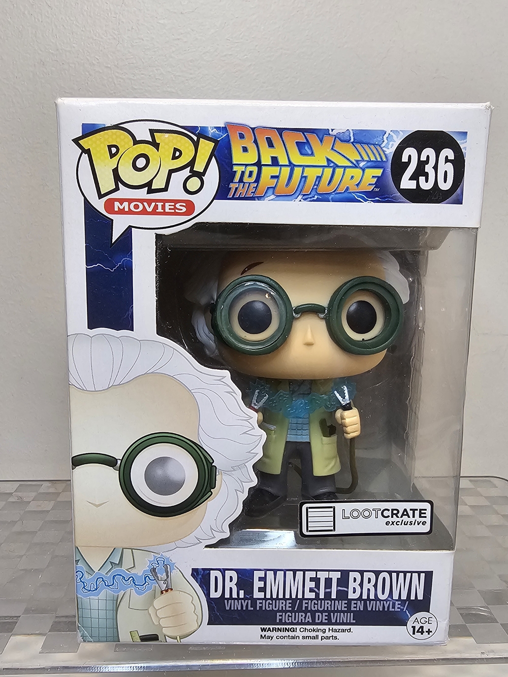 Funko Pop! Back to the Future Dr. Emmett Brown #236 - Green Goggles